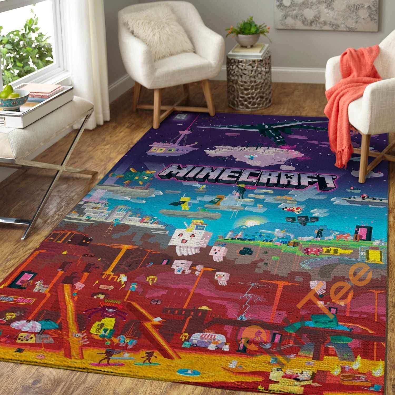 Minecraft Area Rug