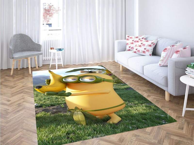Minions My Banana Carpet Rug 3 Minions My Banana Carpet Rug