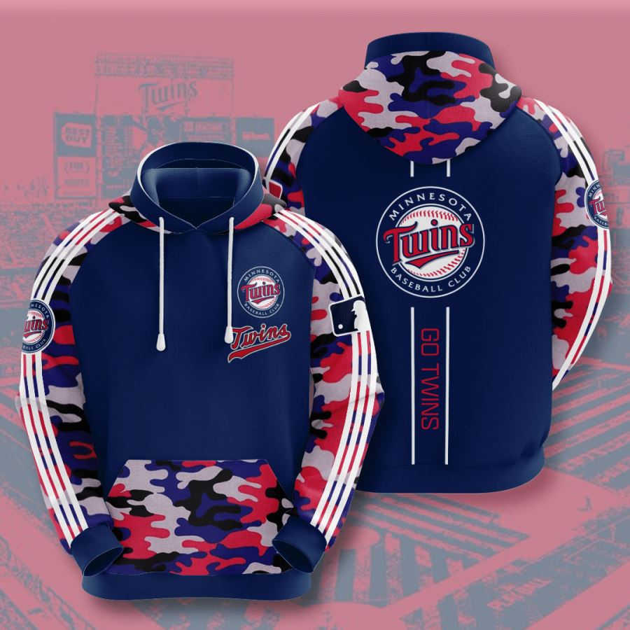 Minnesota Twins Custom Hoodie 3D