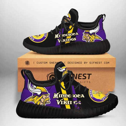 Minnesota Vikings Customize Yeezy Boost
