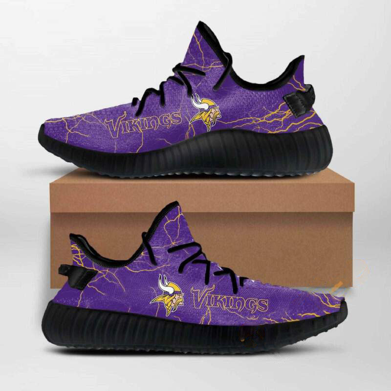 Minnesota Vikings Nfl Custom Yeezy Boost 1 Minnesota Vikings Nfl Custom Yeezy Boost
