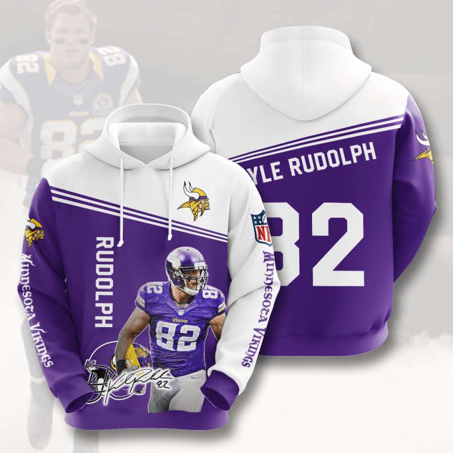 Minnesota Vikings Custom Hoodie 3D