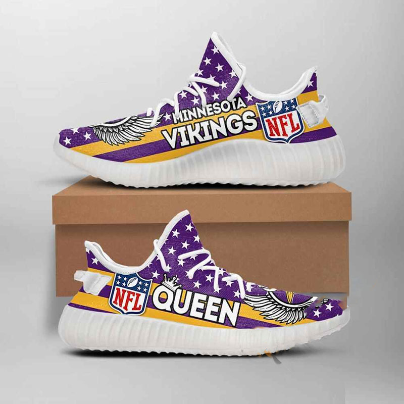 Minnesota Vikings Queen Nfl Yeezy Boost