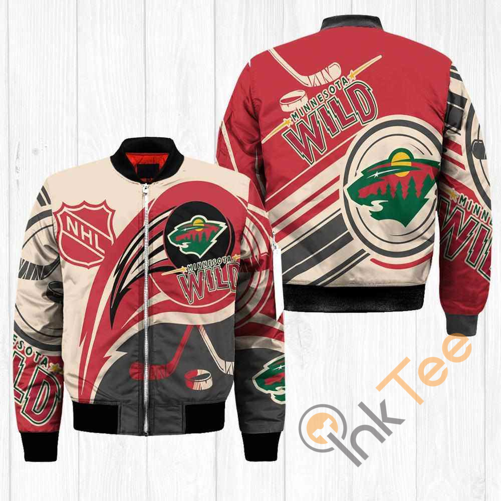 Minnesota Wild NHL Balls Apparel Best Christmas Gift For Fans Bomber Jacket