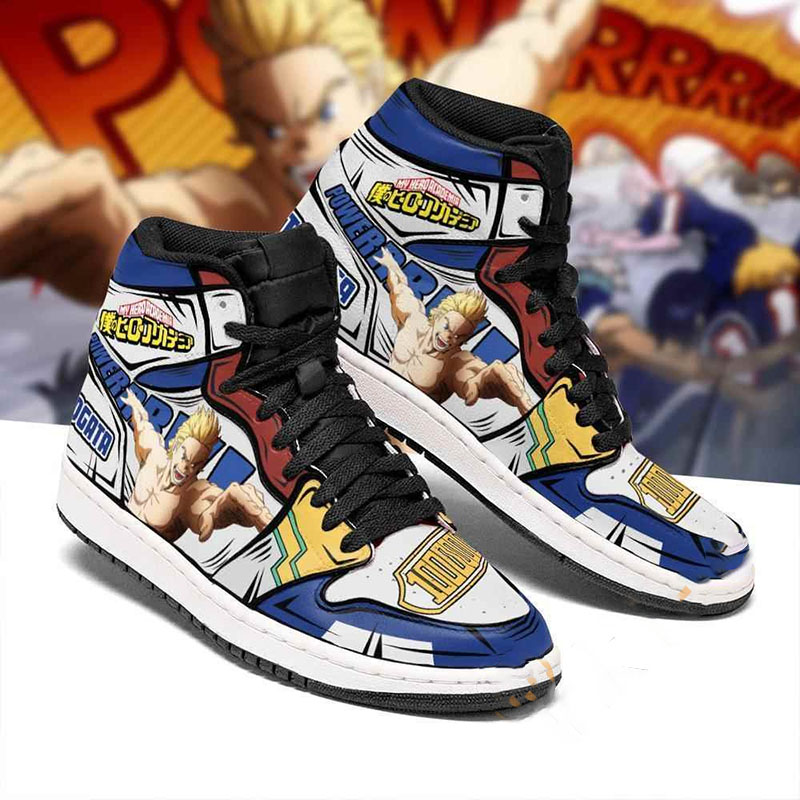Mirio Togata Skill My Hero Academia Sneakers Anime Air Jordan Shoes
