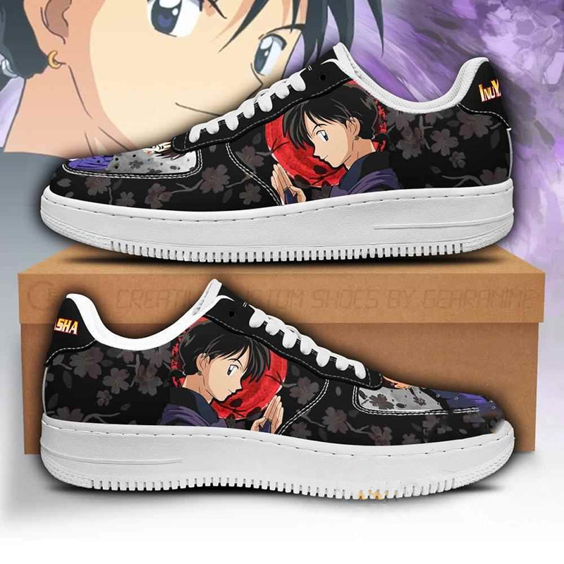 Miroku Inuyasha Anime Nike Air Force Shoes