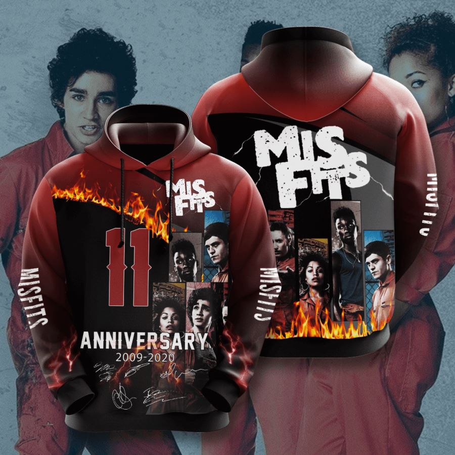 Misfits Custom Hoodie 3D 10 Misfits Custom Hoodie 3D