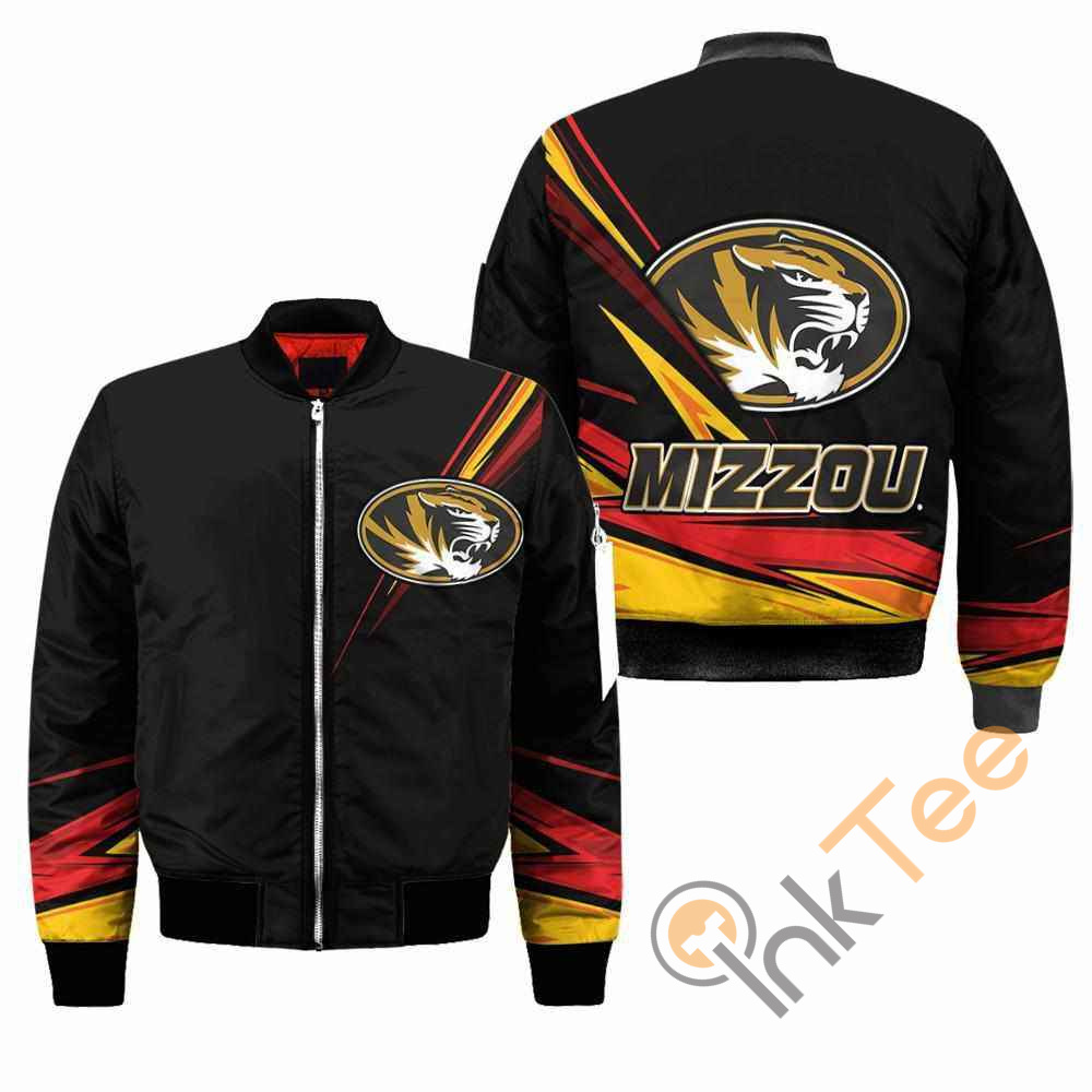 Missouri Tigers NCAA Black Apparel Best Christmas Gift For Fans Bomber Jacket