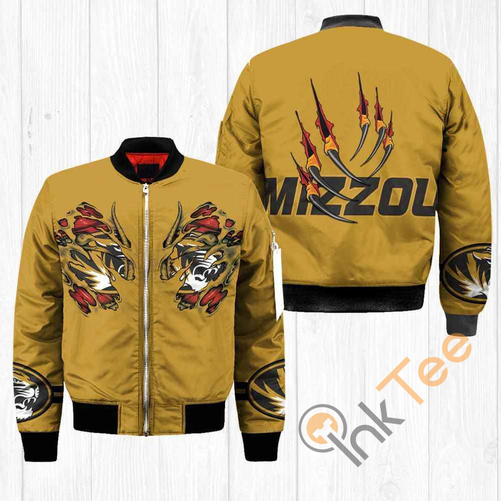Missouri Tigers NCAA Claws Apparel Best Christmas Gift For Fans Bomber Jacket