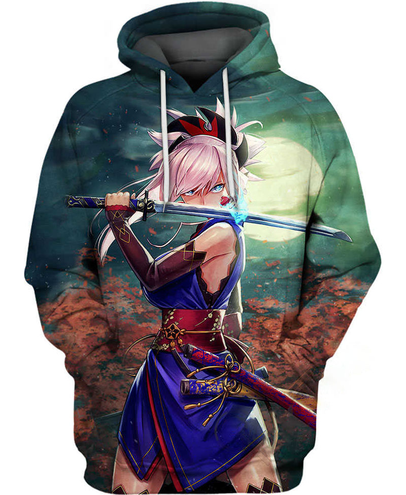 Miyamoto Musashi Hoodie 3D