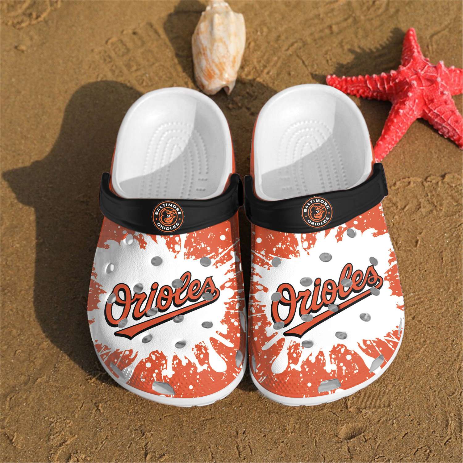 Mlb Baltimore Orioles Crocs Clog Shoes