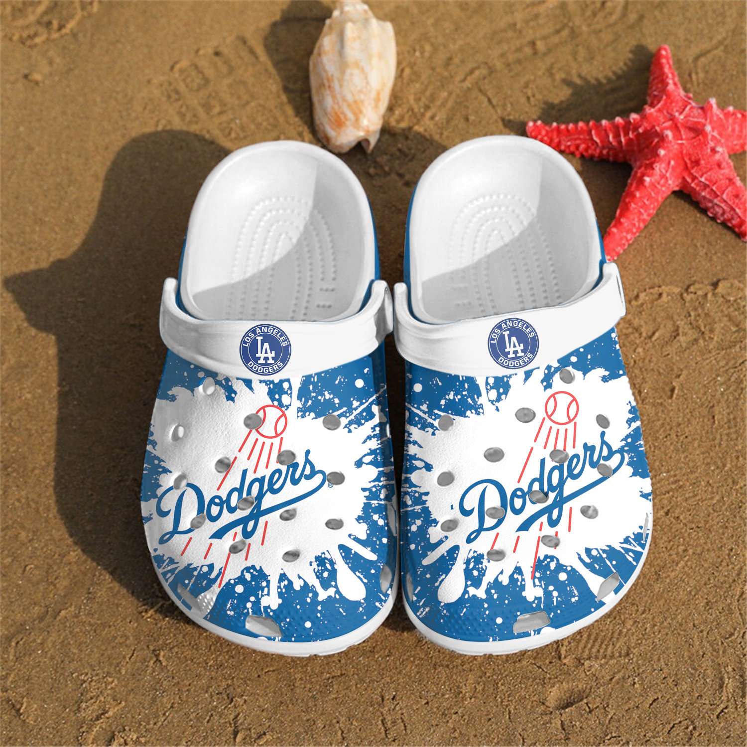 Mlb Los Angeles Dodgers Crocs Clog Shoes