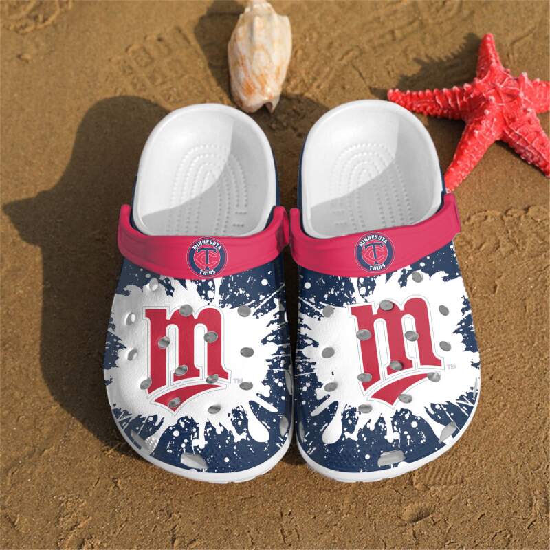 Mlb Minnesota Twins Crocs Clog Shoes 6 Mlb Minnesota Twins Crocs Clog Shoes