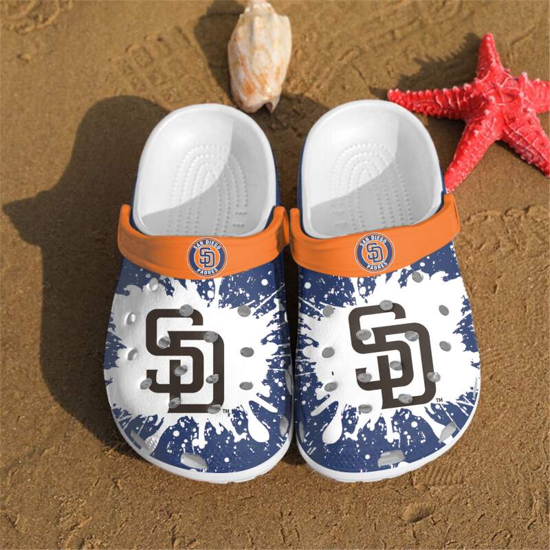 Mlb San Diego Padres Crocs Clog Shoes 9 Mlb San Diego Padres Crocs Clog Shoes