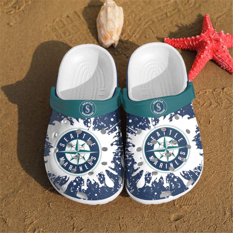 Mlb Seattle Mariners Crocs Clog Shoes