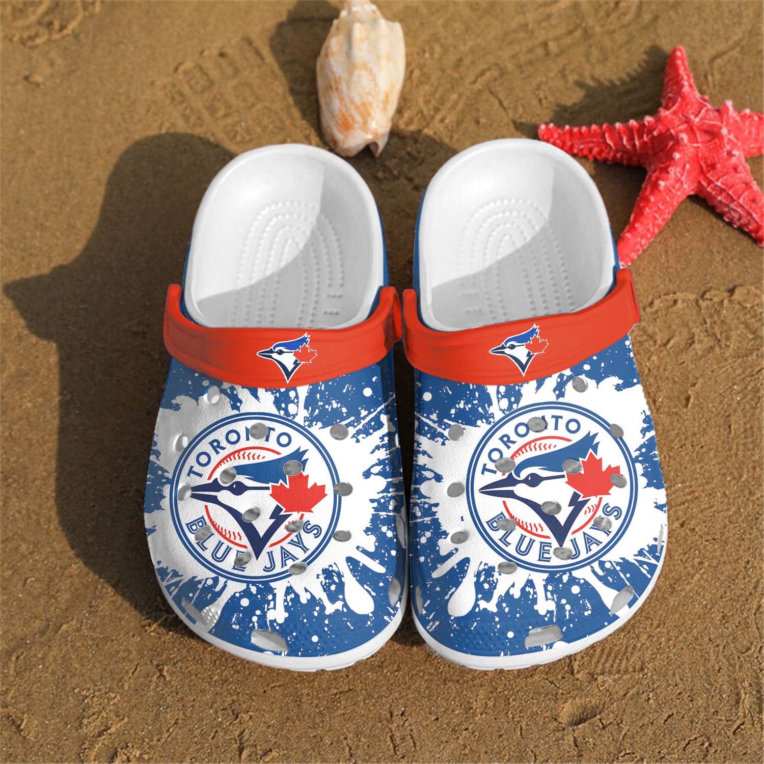 Mlb Toronto Blue Jays Crocs Clog Shoes 5 Mlb Toronto Blue Jays Crocs Clog Shoes
