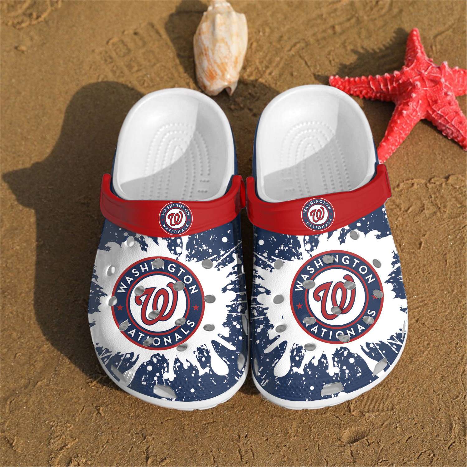 Mlb Washington Nationals Crocs Clog Shoes 4 Mlb Washington Nationals Crocs Clog Shoes