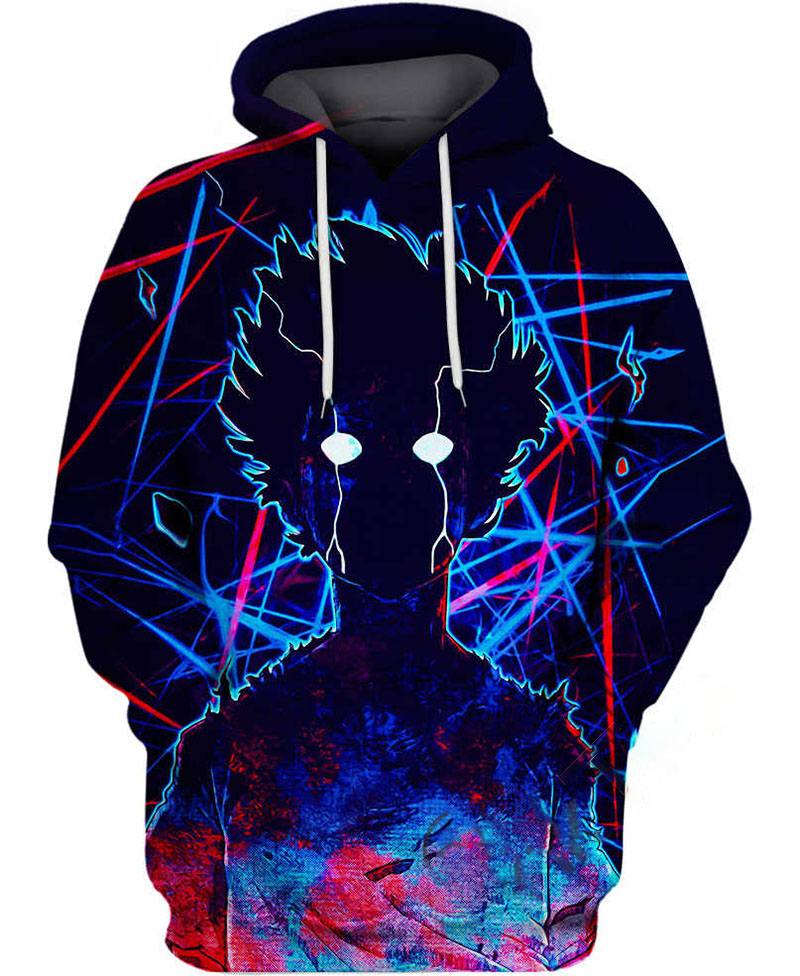Mob Psycho Hoodie 3D