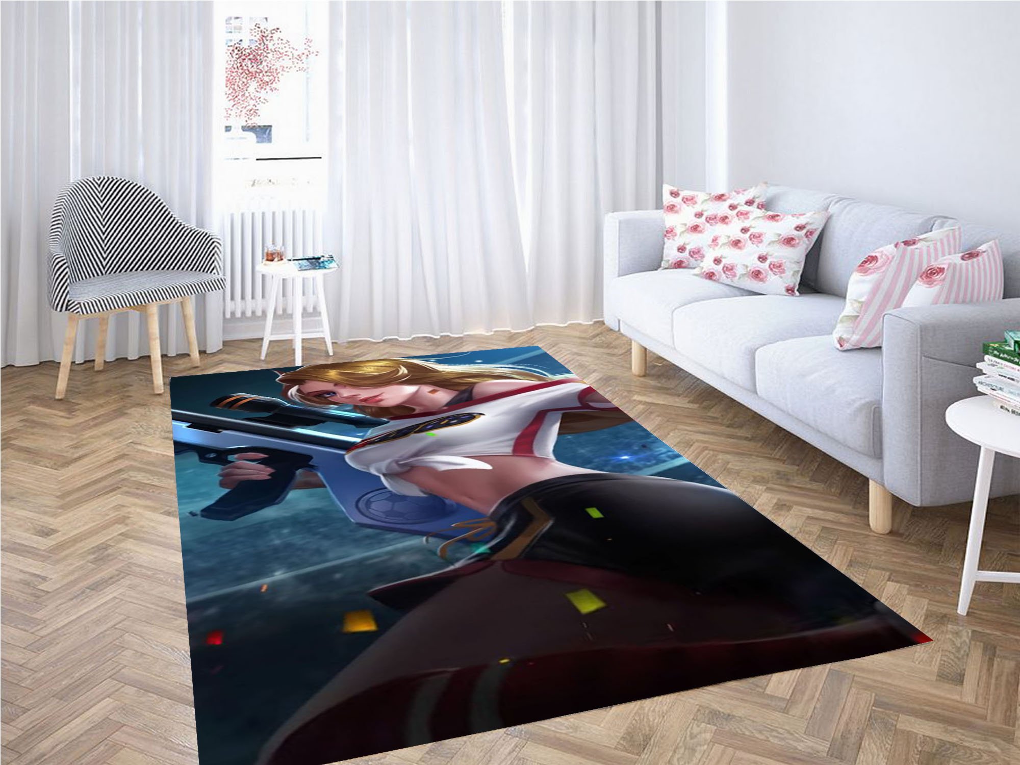 Mobile Legends Lesley Wallpaper Carpet Rug 1 Mobile Legends Lesley Wallpaper Carpet Rug