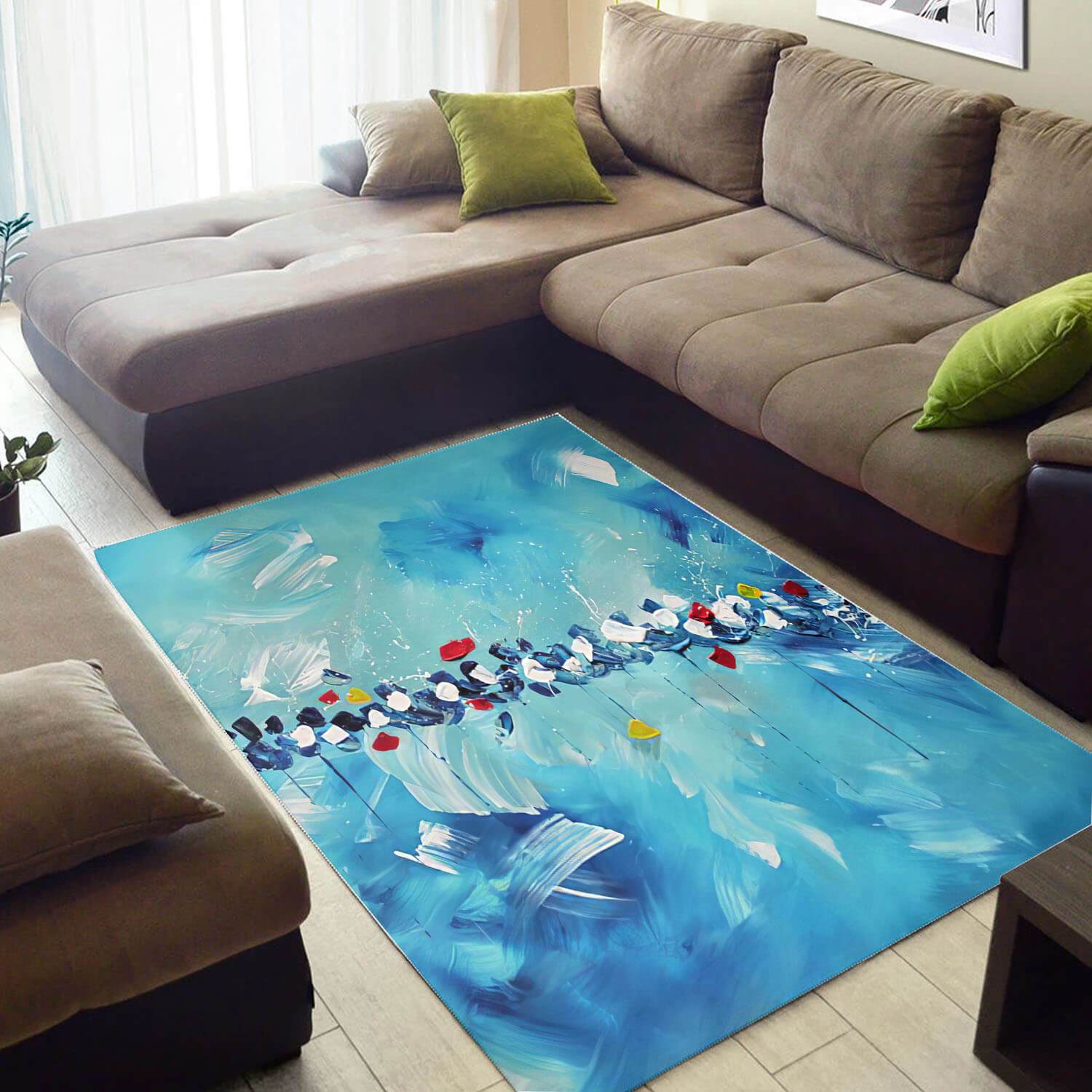 Modern African Awesome Inspired Afrocentric Pattern Art Design Floor House Rug 1 Modern African Awesome Inspired Afrocentric Pattern Art Design Floor House Rug