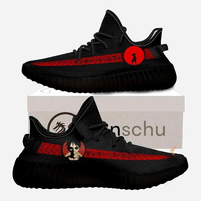 Monkey D Luffy Custom Yeezy Boost