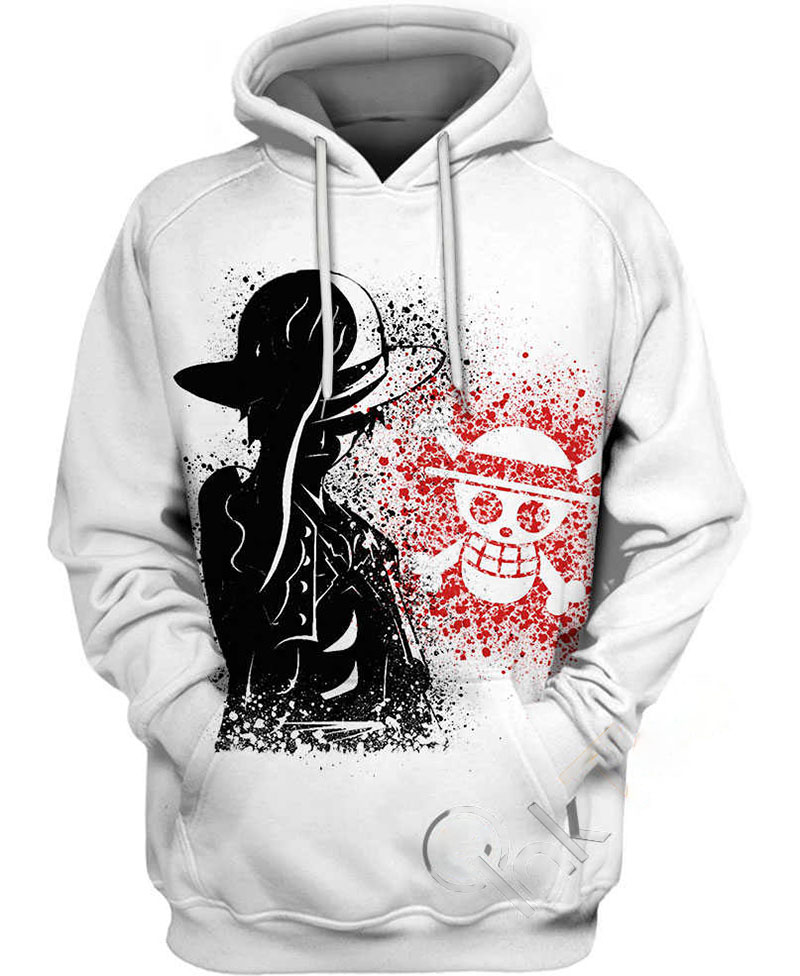 Monkey D. Luffy Dangerous Future Element Hoodie 3D