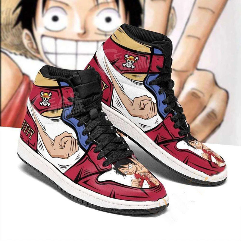 Monkey D. Luffy For Men And Women Custom Air Jordan Shoes