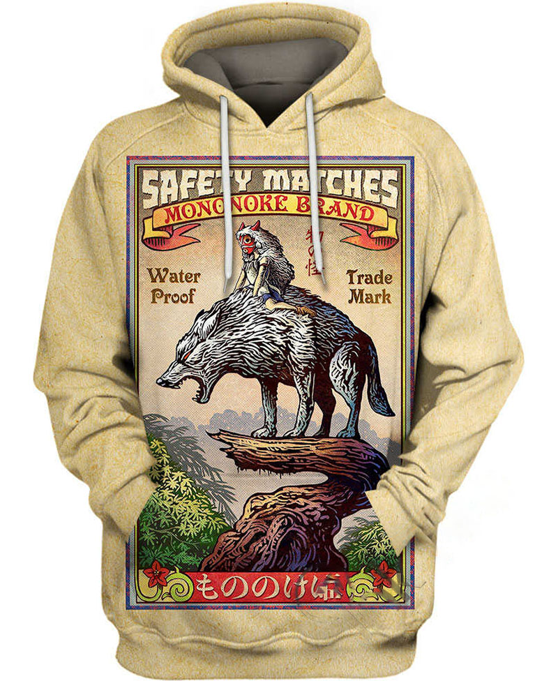 Mononoke Brand Matchbox Hoodie 3D