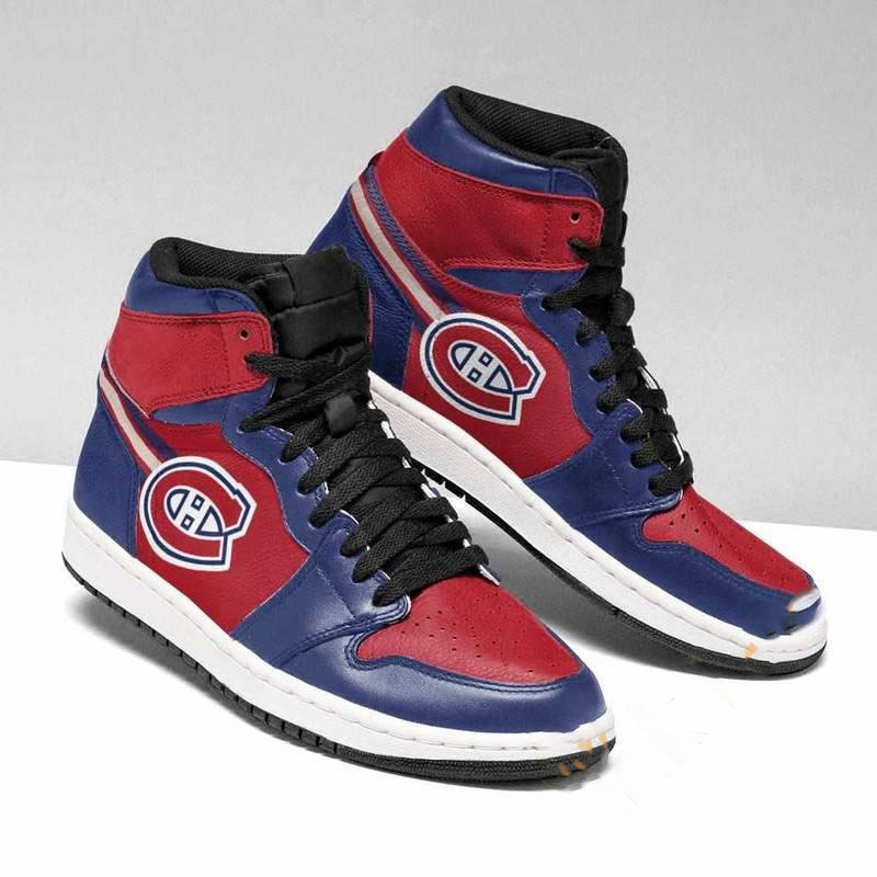 Montreal Canadiens Nhl Custom Air Jordan Shoes