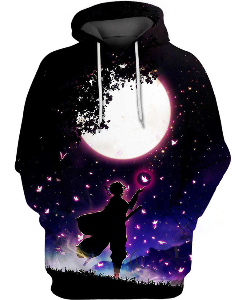 Moonlight Shinobu Kocho Hoodie 3D 2 Moonlight Shinobu Kocho Hoodie 3D
