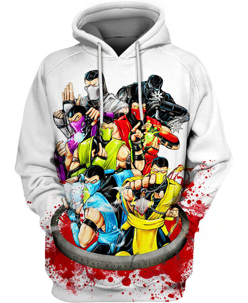 Mortal Kombat Classic Hoodie 3D