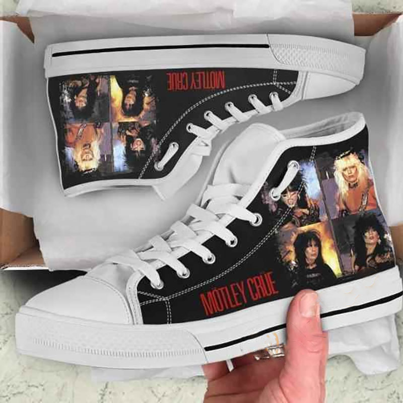 Motley Crue High Top Shoes