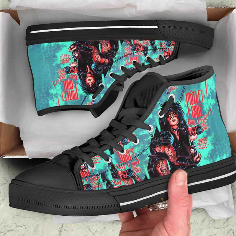 Motley Crue Portrait High Top Shoes