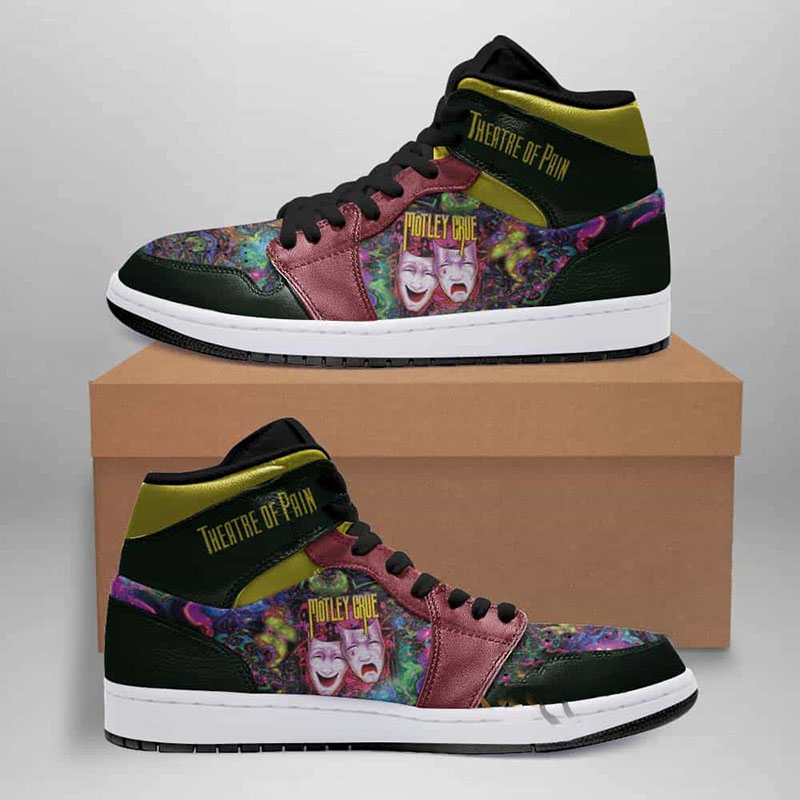 Motley Crue Custom Air Jordan Shoes