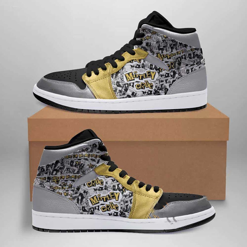 Motley Crue Custom Air Jordan Shoes