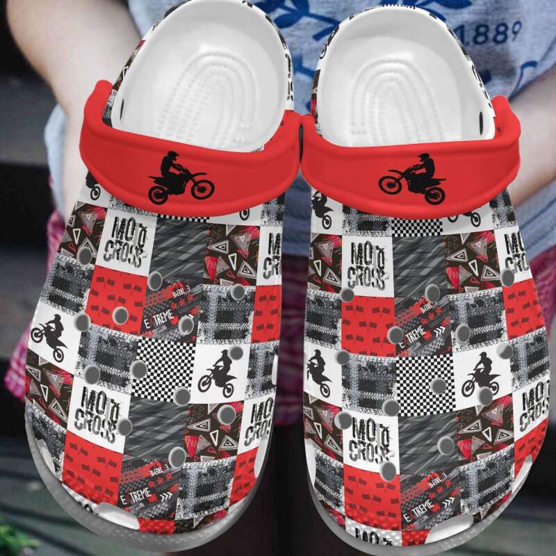 Motocross Lover Crocs Clog Shoes