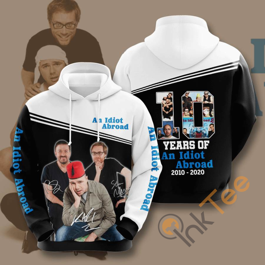 Movie An Idiot Abroad Usa Hoodie 3D 1 Movie An Idiot Abroad Usa Hoodie 3D