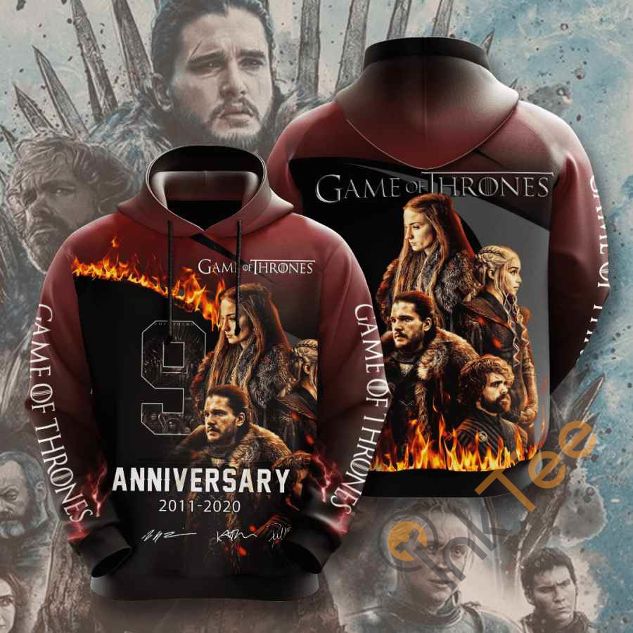 Movie Game Of Thrones Usa Hoodie 3D 1 Movie Game Of Thrones Usa Hoodie 3D