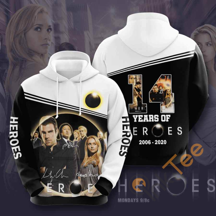 Movie Heroes Usa Hoodie 3D