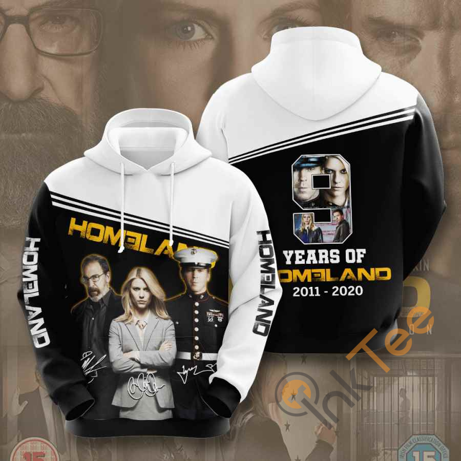 Movie Homeland Usa Hoodie 3D