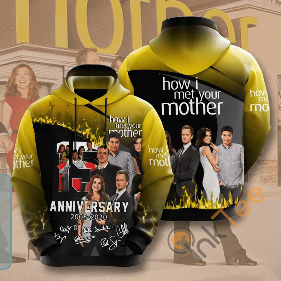 Movie How I Met Your Mother Usa Hoodie 3D 1 Movie How I Met Your Mother Usa Hoodie 3D