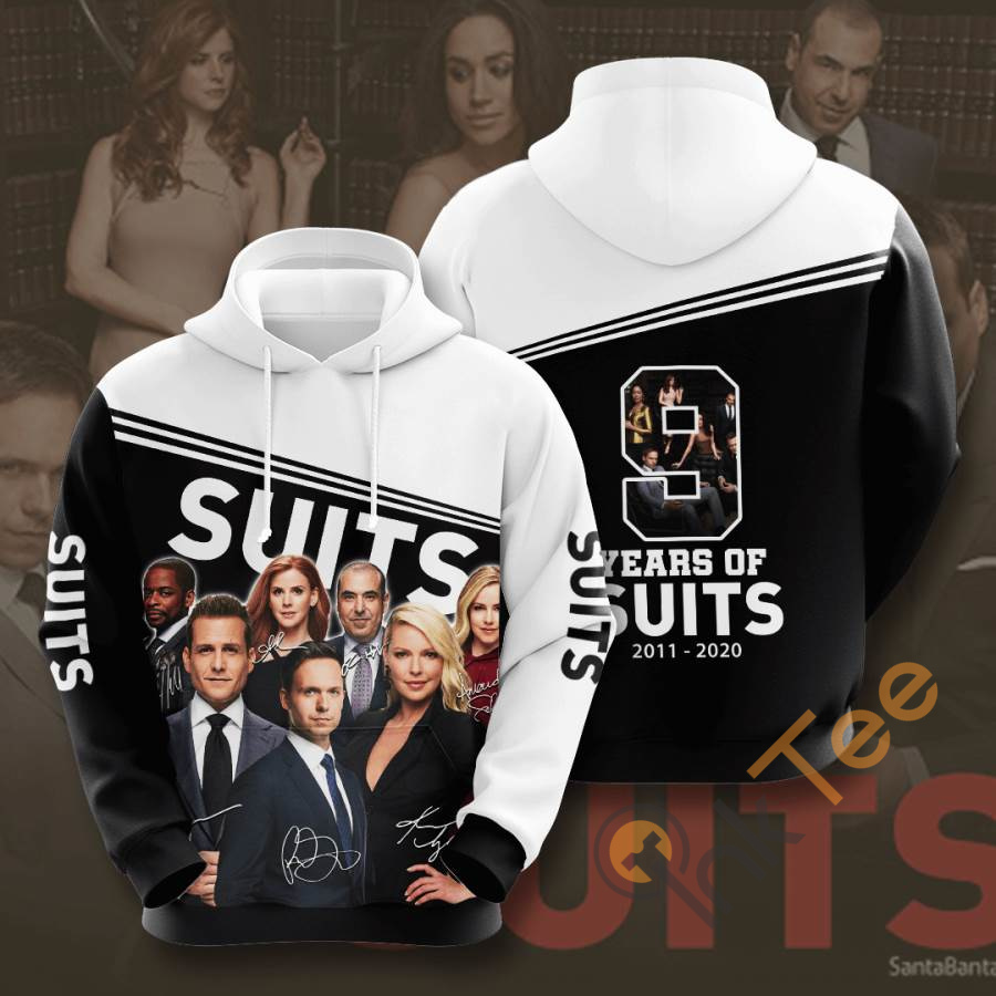 Movie Suits Usa Hoodie 3D