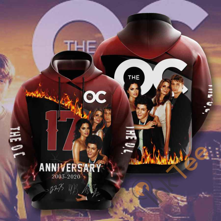 Movie The O.c. Usa Hoodie 3D