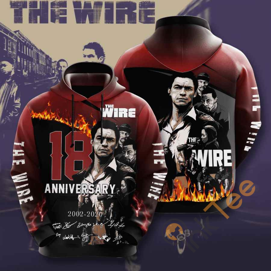 Movie The Wire Usa Hoodie 3D