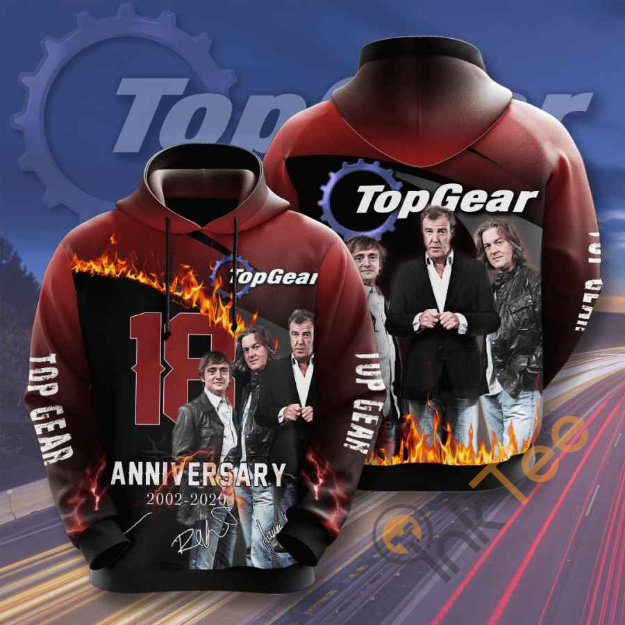 Movie Top Gear Usa Hoodie 3D