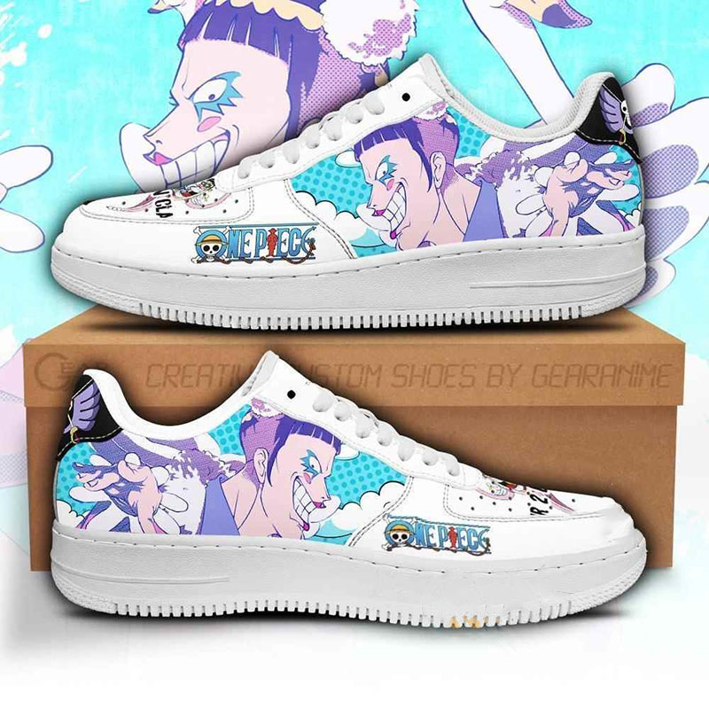 Mr Bon Clay Custom One Piece Anime Nike Air Force Shoes
