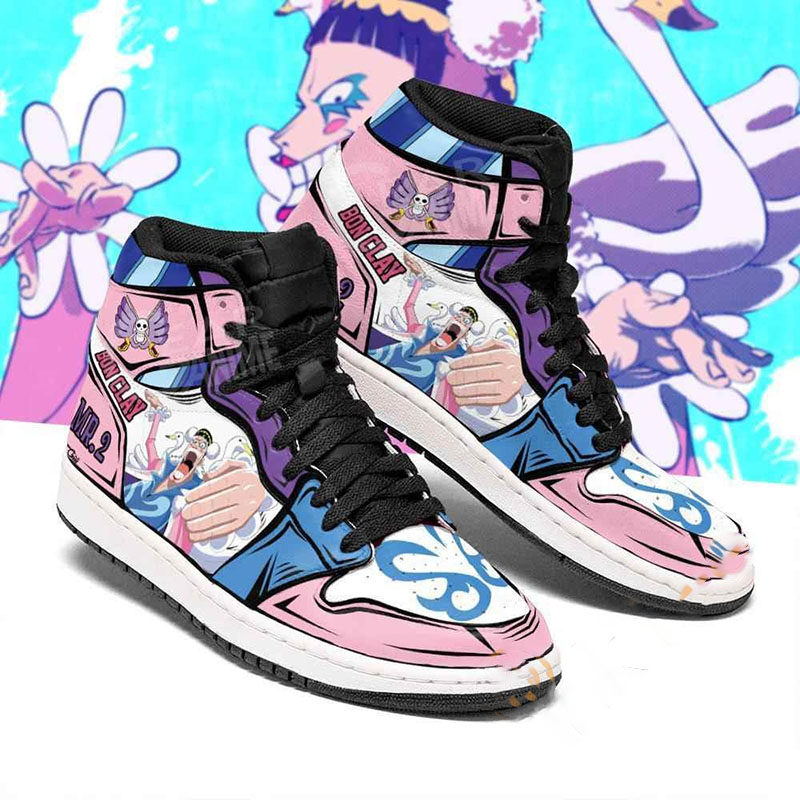 Mr Bon Clay One Piece Sneakers Anime Air Jordan Shoes 15 Mr Bon Clay One Piece Sneakers Anime Air Jordan Shoes
