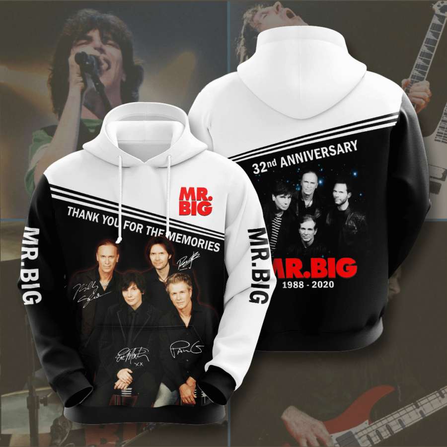 Mr. Big Custom Hoodie 3D