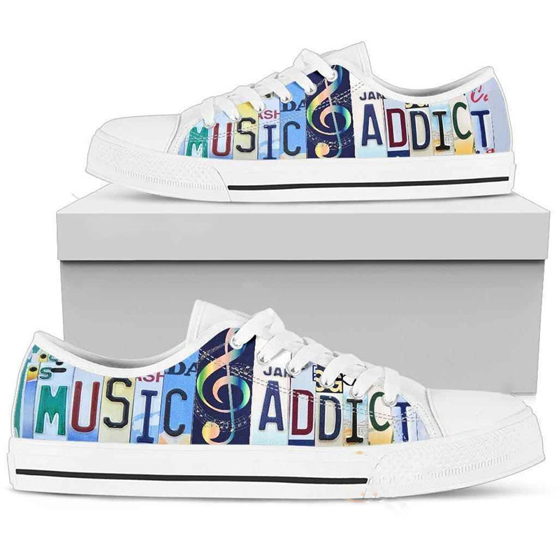Music Addict Low Top Shoes