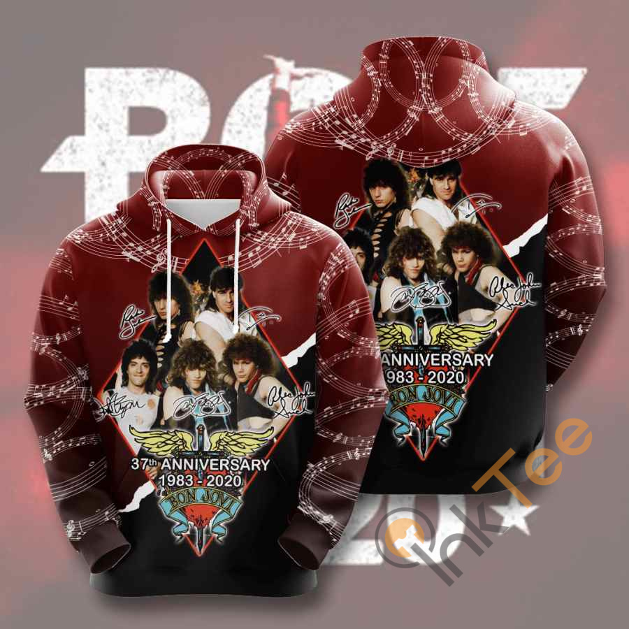 Music Bon Jovi Usa Hoodie 3D 1 Music Bon Jovi Usa Hoodie 3D